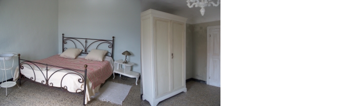 Das graue Zimmer in Casa Rosalie